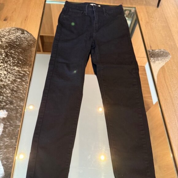 NWOT Levi's Women's Mile High Super Skinny Jeans in Black Haze - Size 27 x 30 - Picture 2 of 7